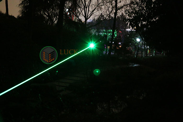 burning laser pointer